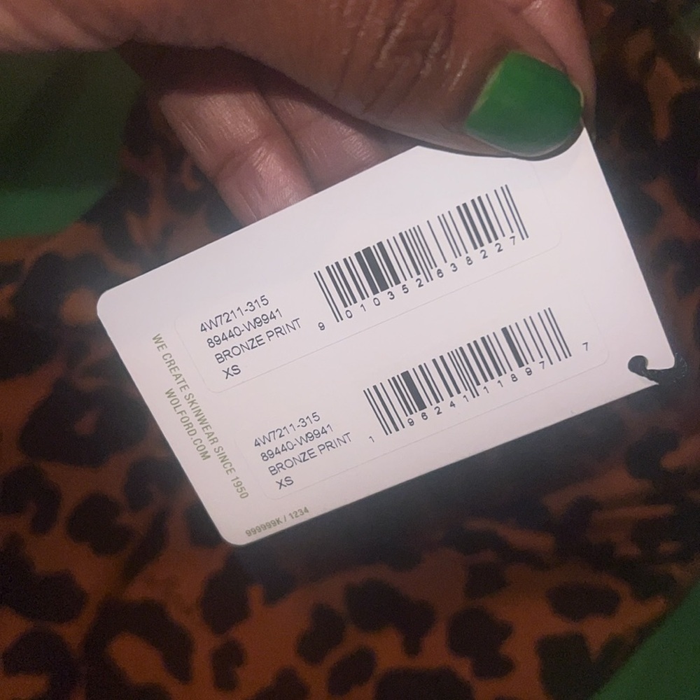 NWT Wolford Leopard Print Women's Swimsuit size XS - Picture 11 of 13